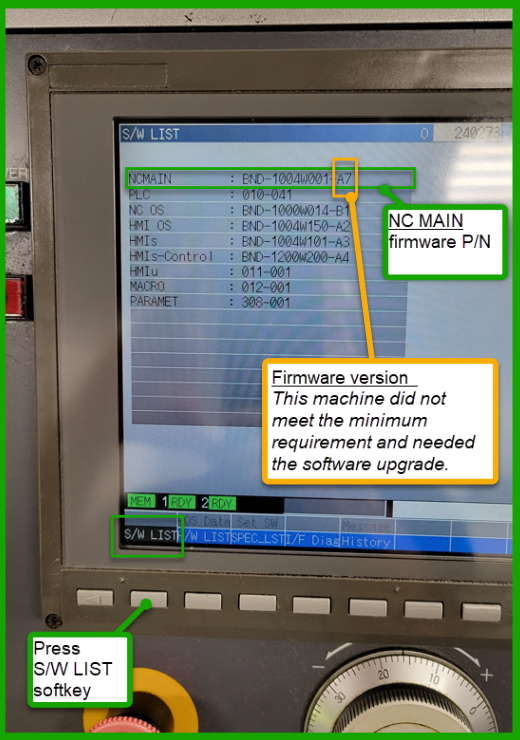 NC-MAIN firmware version
